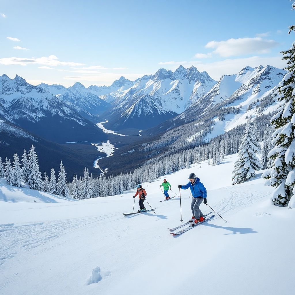 Winter Skiing Adventures